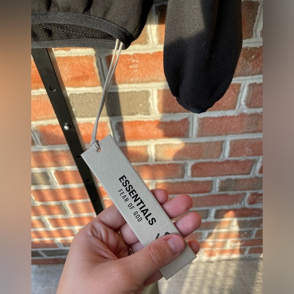 NWT Essentials Fear Of God, Black Hoodie, Size 8 - Picture 3 of 8